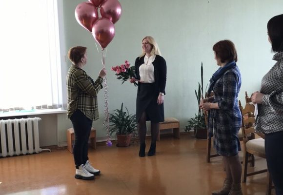 Коллектив Кормянского районного ЦГЭ поздравил с Днем рождения своего руководителя!