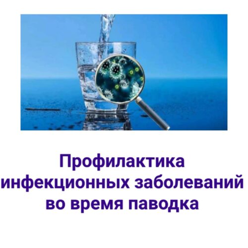 Меры по профилактике инфекционных заболеваний в период весеннего паводка